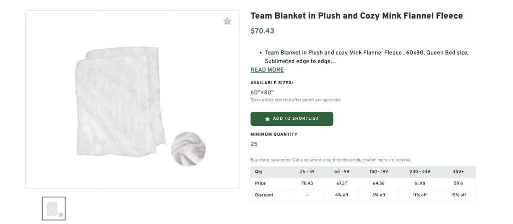 Cozy Team Blanket with Company Logo