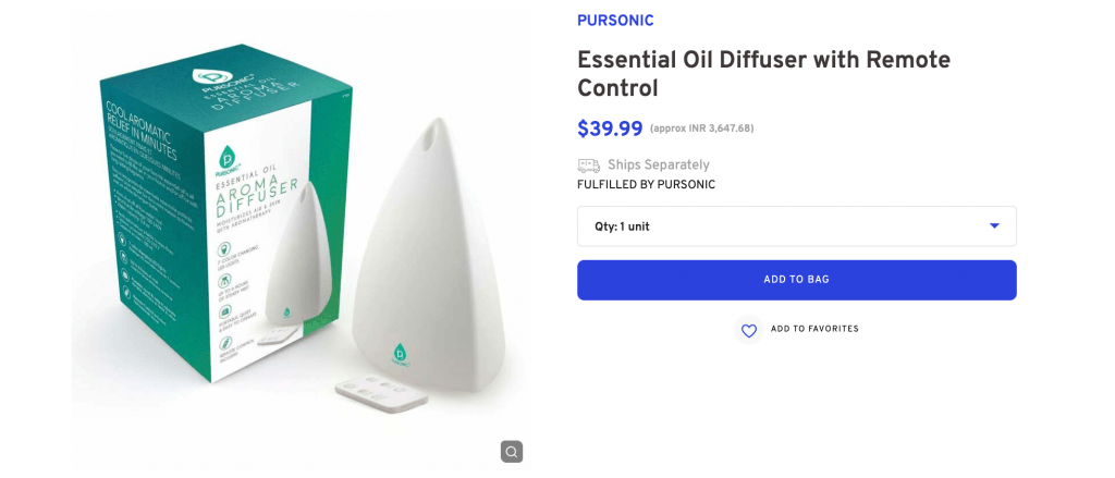 Aromatherapy Diffuser