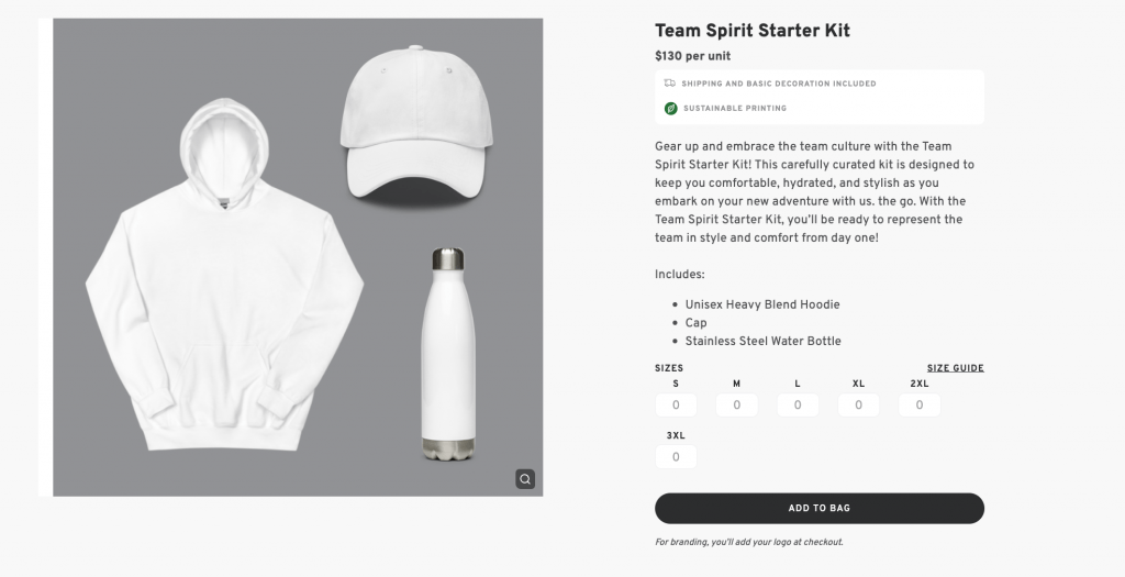 Team Spirit Starter Kit