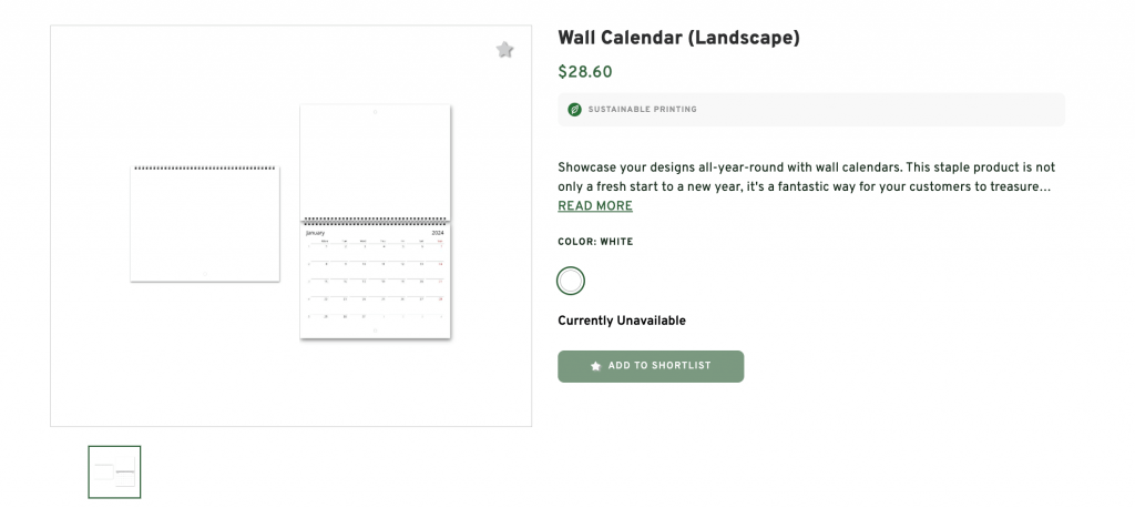 Personalized Calendar