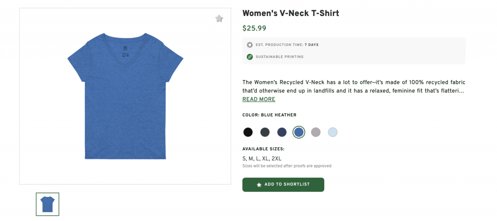 Women's V-Neck T-Shirt
