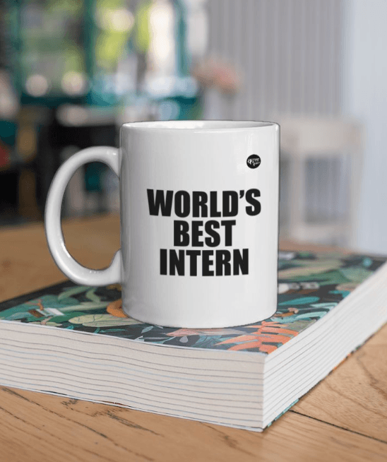 intern appreciation mug