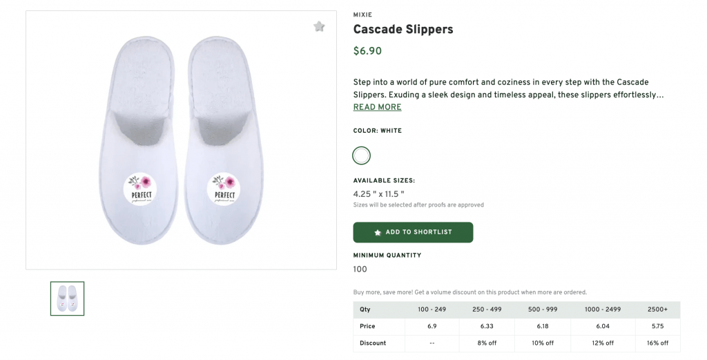 Cascade Slippers
