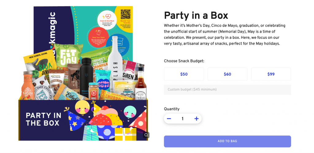 Snacks Gift Box