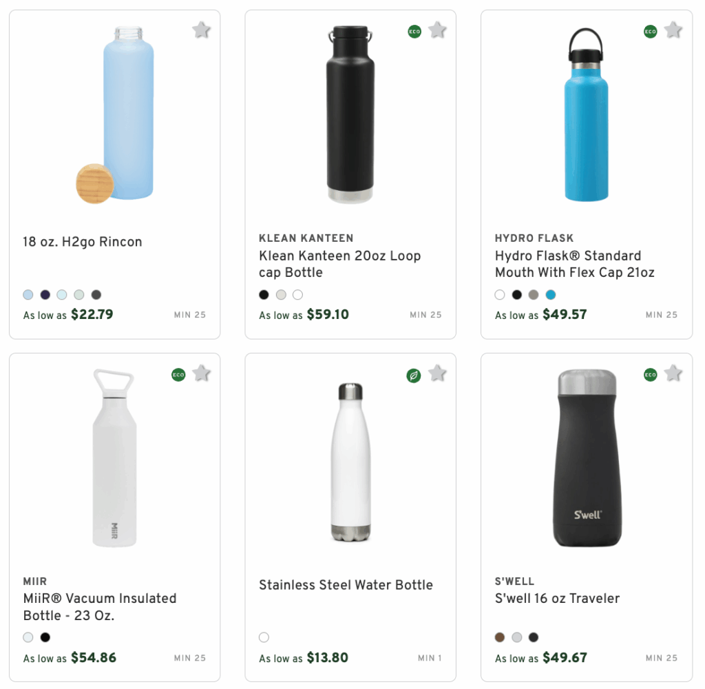 Branded Water Bottles with Motivational Quotes
