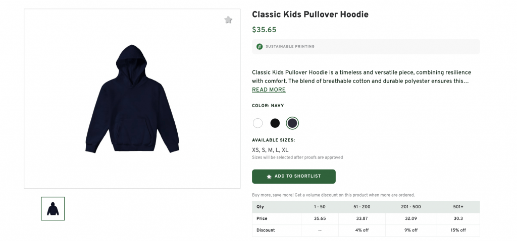 Classic Kids Pullover Hoodie