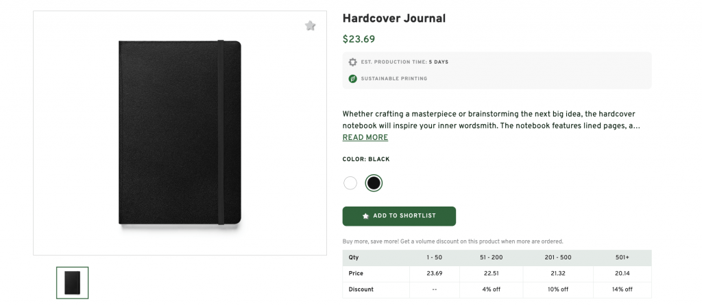 Hardcover Journal