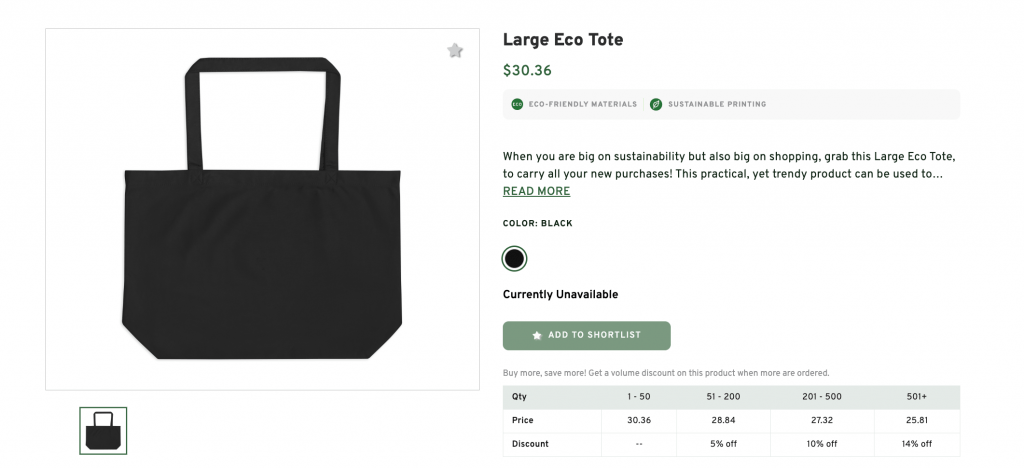 Large Eco Tote