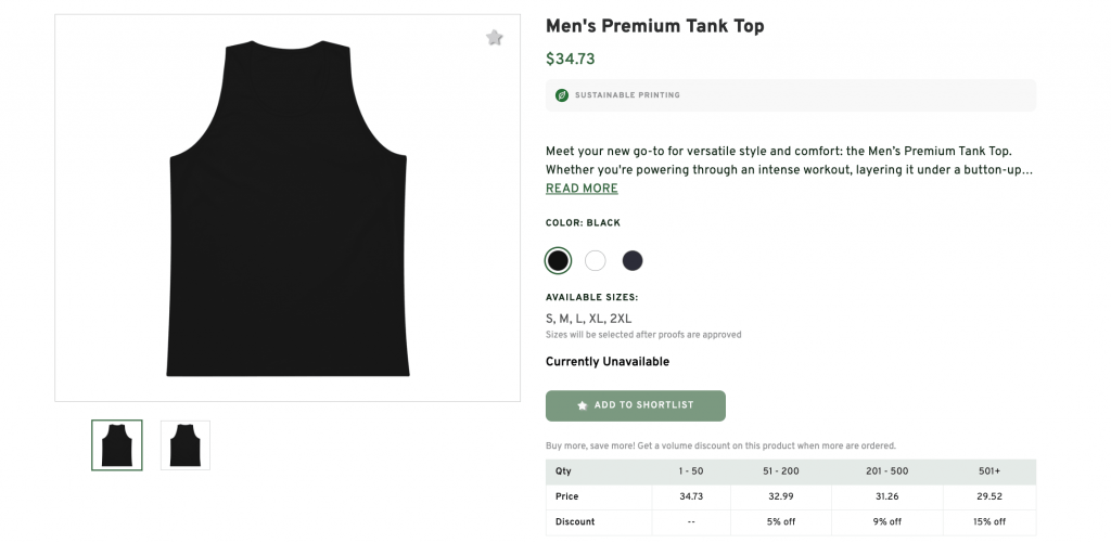 Men's Premium Tank Top