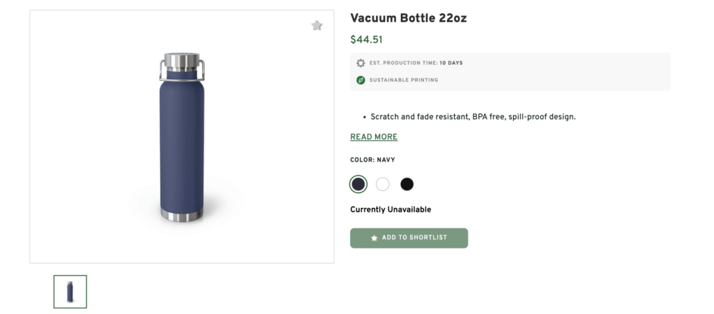 Vacuum Bottle