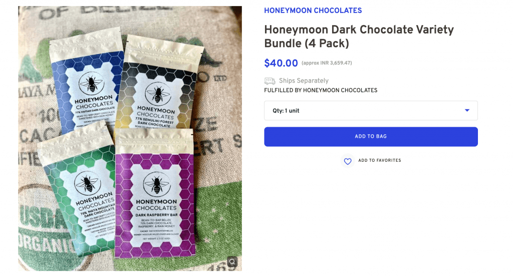 Honeymoon Dark Chocolate Variety Bundle