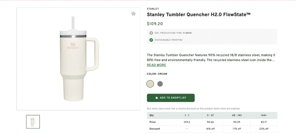 Stanley Tumbler