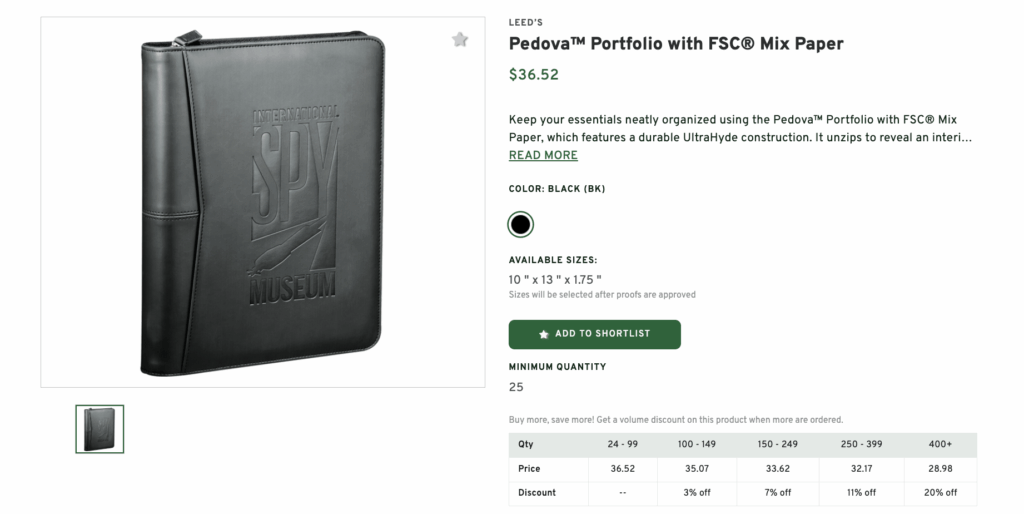 Leather Portfolio