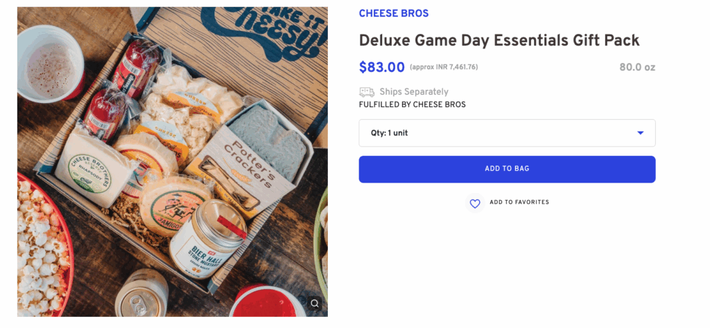 Deluxe Game Day Essentials Gift Pack