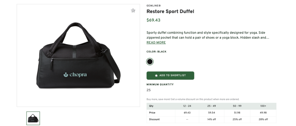 Restore Sport Duffel