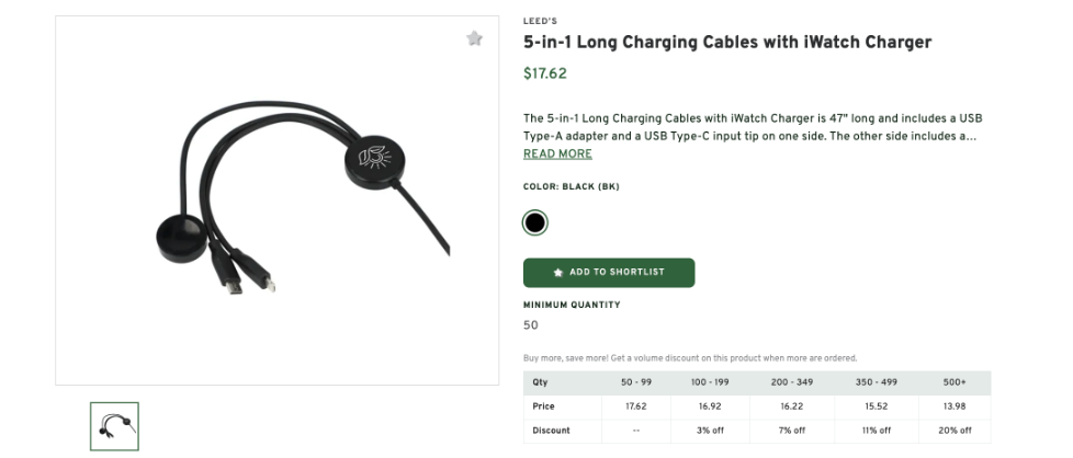 5-in-1 Long Charging Cables