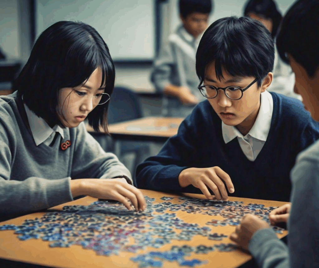 Silent Puzzle Assembly