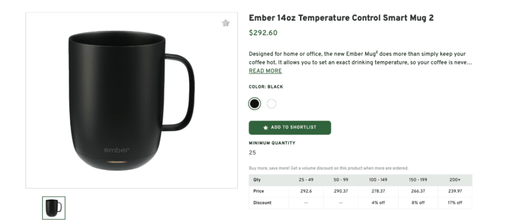 Smart Coffee Mug: Luxury Gifts for Employees 