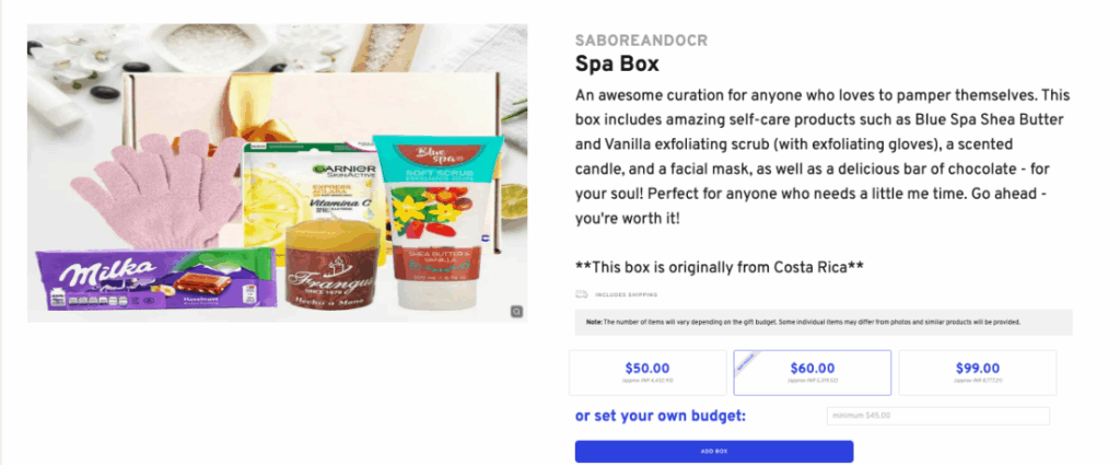 Spa Gift Set