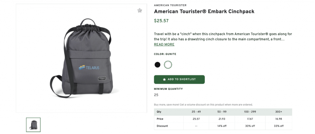 American Tourister Embark Cinchpack