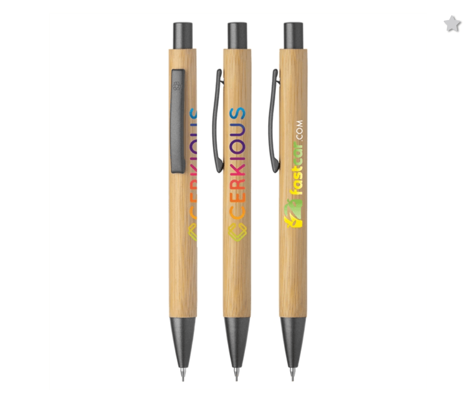 Bambowie Bamboo Mechanical Pencil - ColorJet