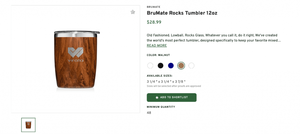 BruMate Rocks Tumbler