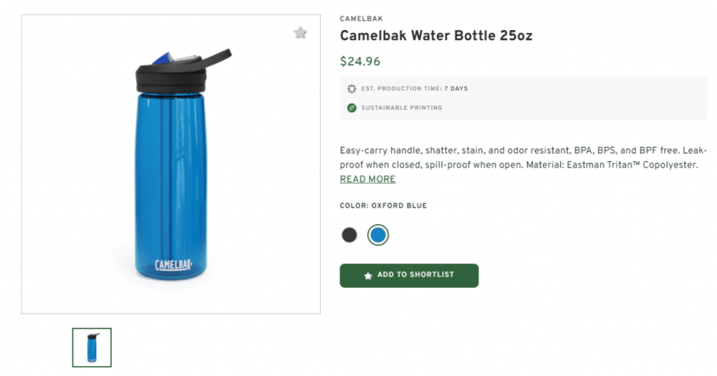 Camelbak Water Bottle