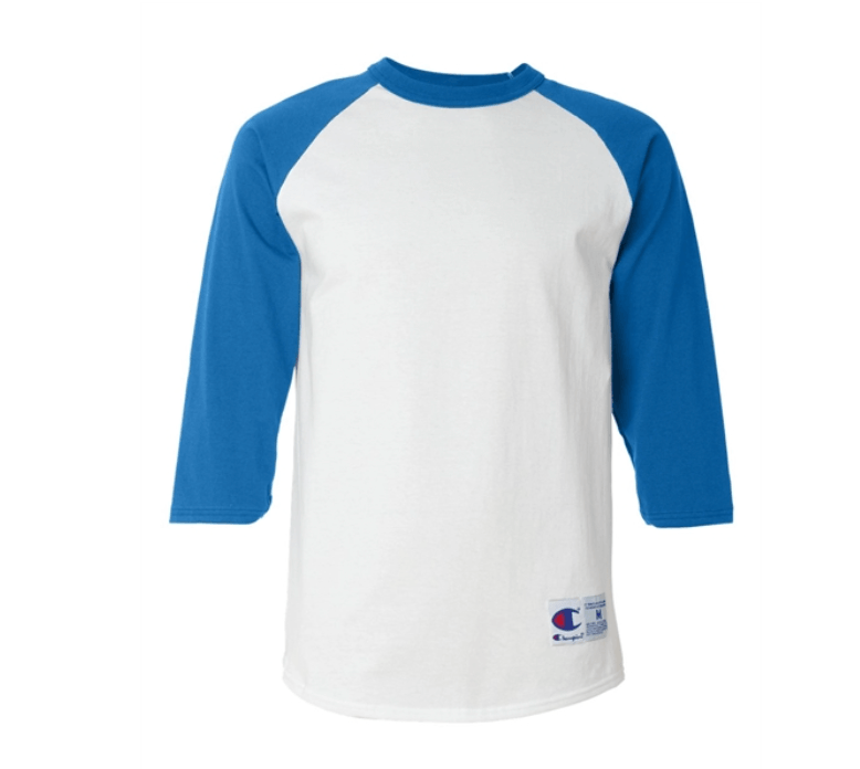 Champion Three-Quarter Raglan Sleeve Baseball T-Shirt