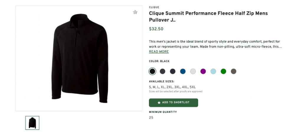 Clique Summit Mens Pullover