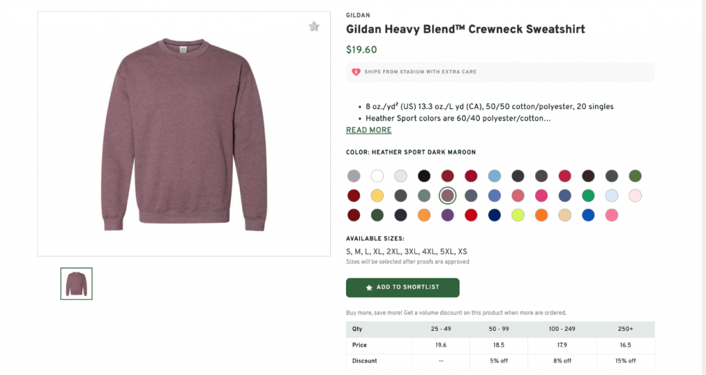 Heavy Blend Crewneck Sweatshirt