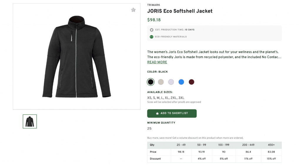 JORIS Eco Softshell Jacket