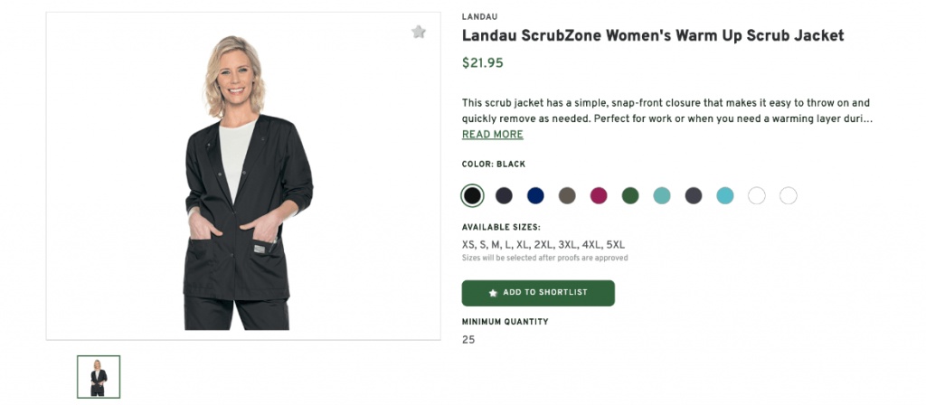 Landau ScrubZone Women's Jacket