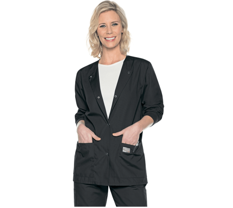 Landau ScrubZone Women's Warm Up Scrub Jacket