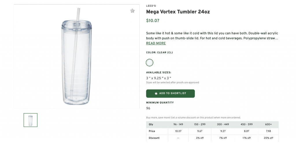 Mega Vortex Tumbler