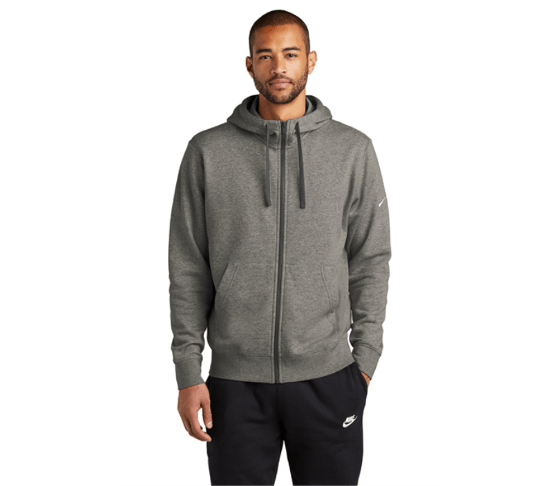 Nike Club Men's Fleece Sleeve Swoosh Full-Zip Hoodie