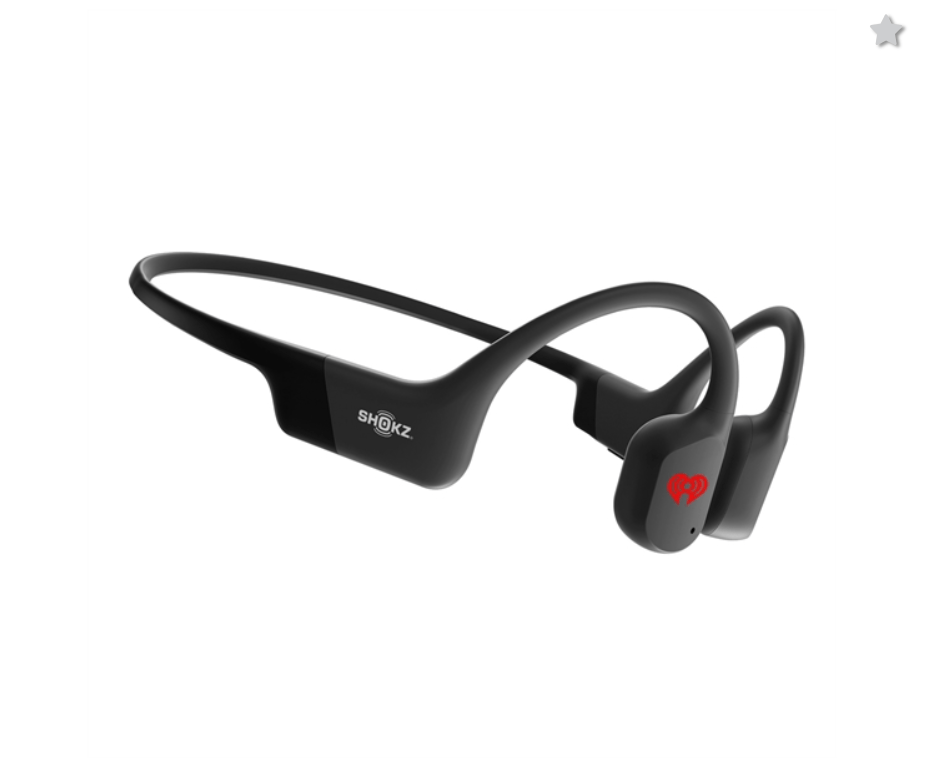 Shokz OpenRun Bone Conduction Open-Ear Endurance Headphones