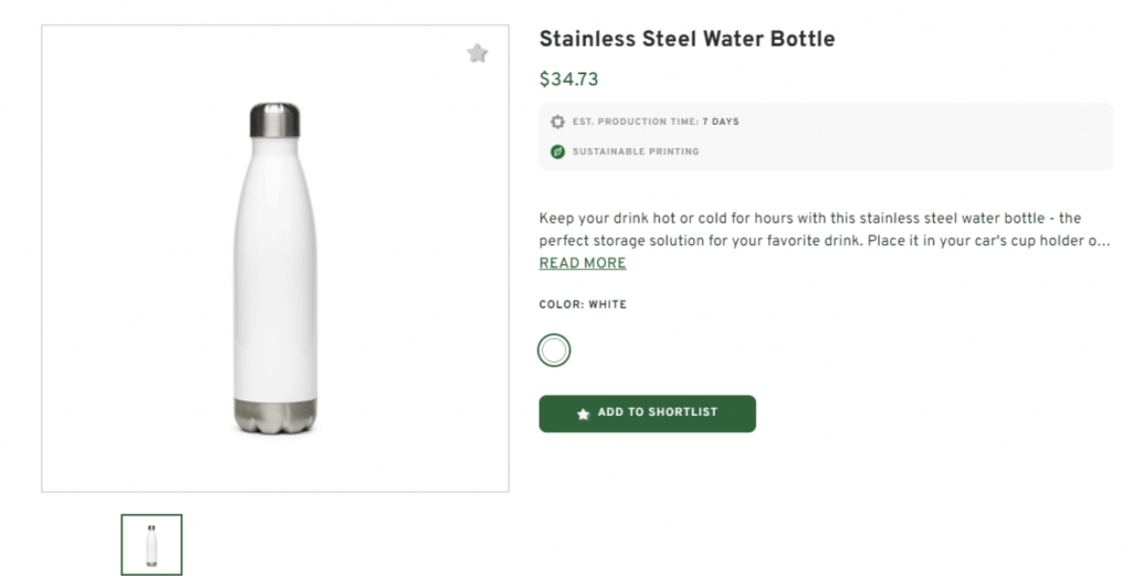 Stainless Steel Water Bottle