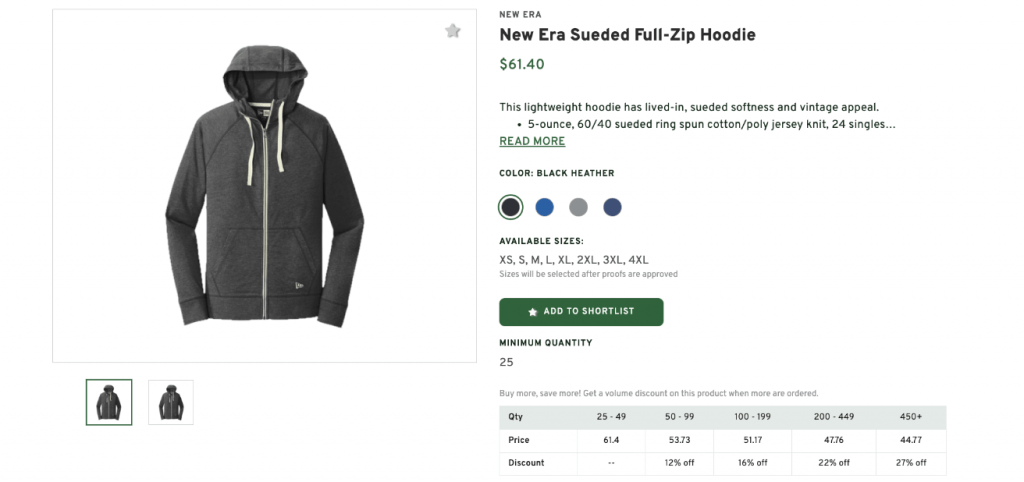 Sueded Full-Zip Hoodie