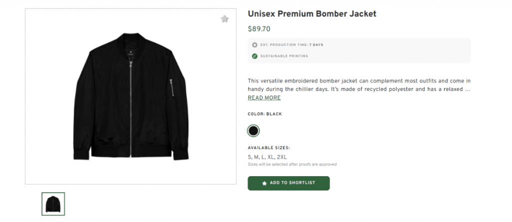 Unisex Premium Bomber Jacket