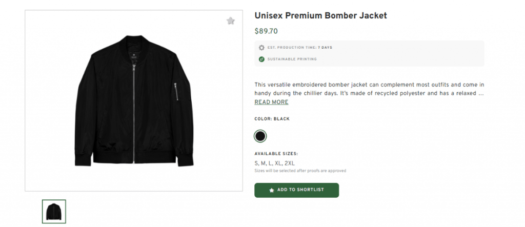 Unisex Premium Bomber Jacket