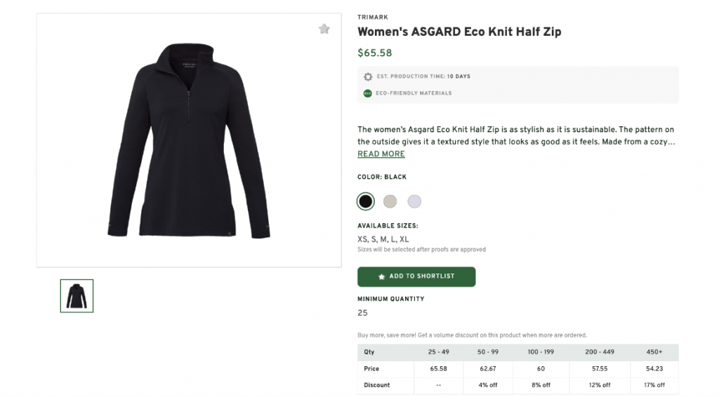 Women's Eco Knit Half Zip