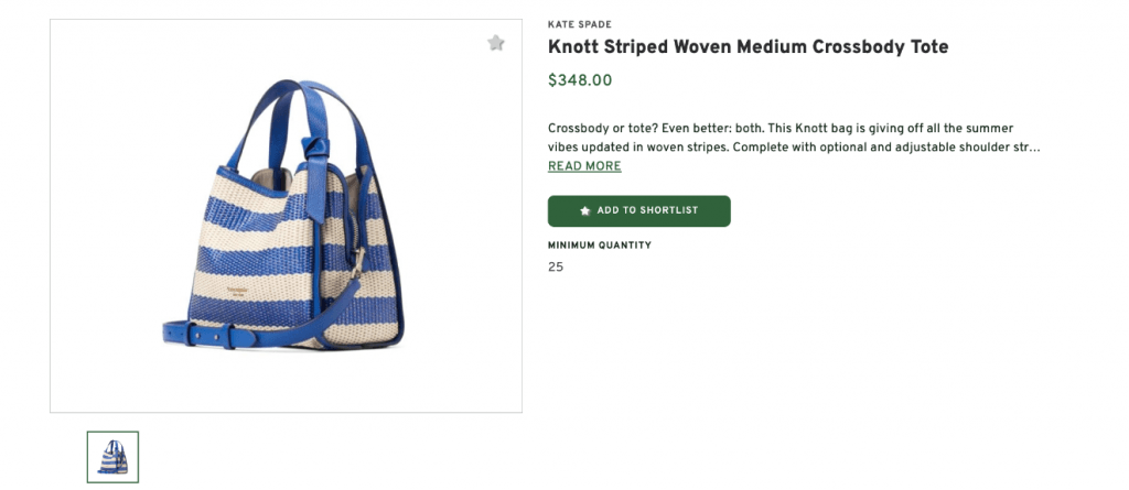 Woven Medium Crossbody Tote