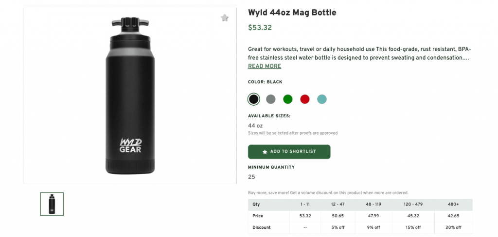 Wyld Mag Bottle