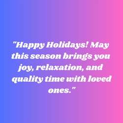 Holiday Greetings for Employees 