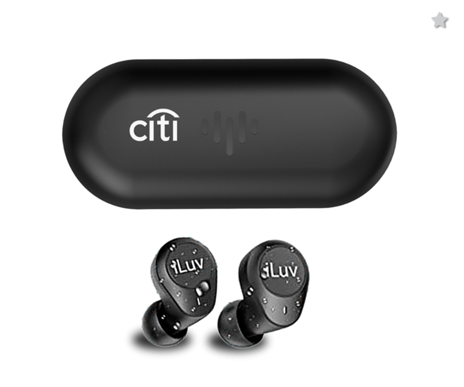 iLuv TrueBTAir V2.0 True Wireless Stereo Earbuds