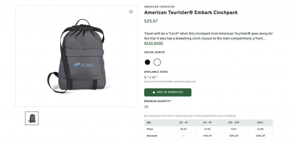 American Tourister® Embark Cinchpack
