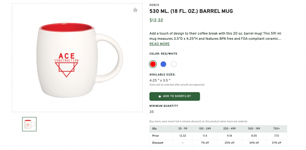 Barrel Mug