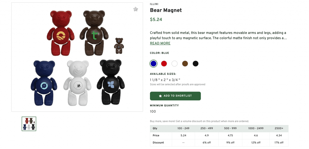 Bear Magnet