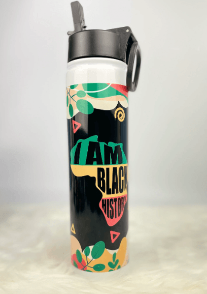 Black History Month Bottle