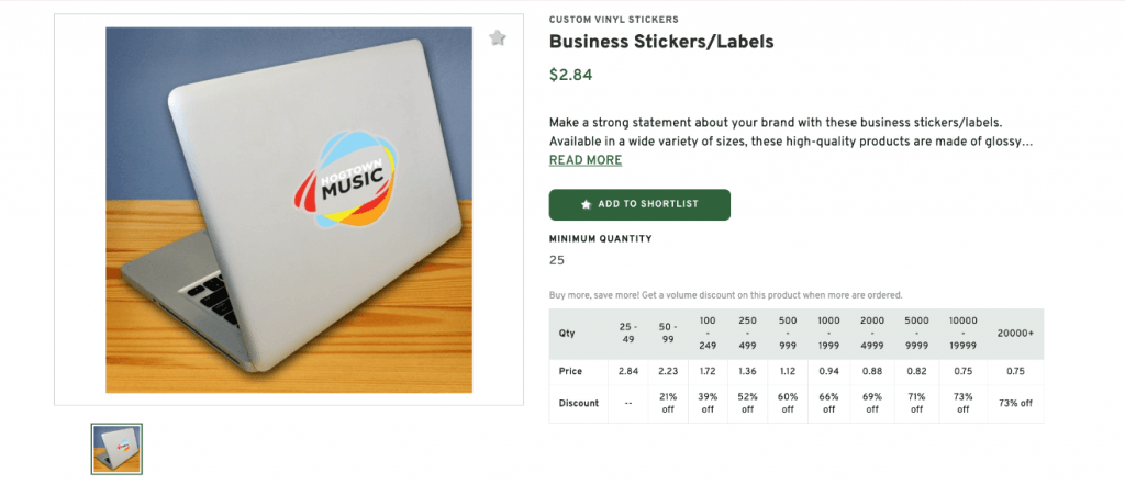 Business Stickers/Labels